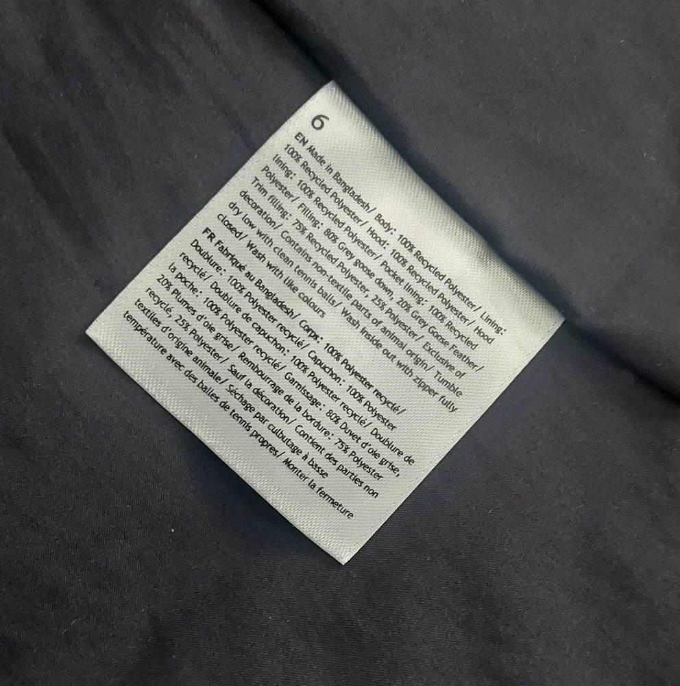 LULULEMON Wunder Puff Mid-length Vest - Black - Picture 4 of 9